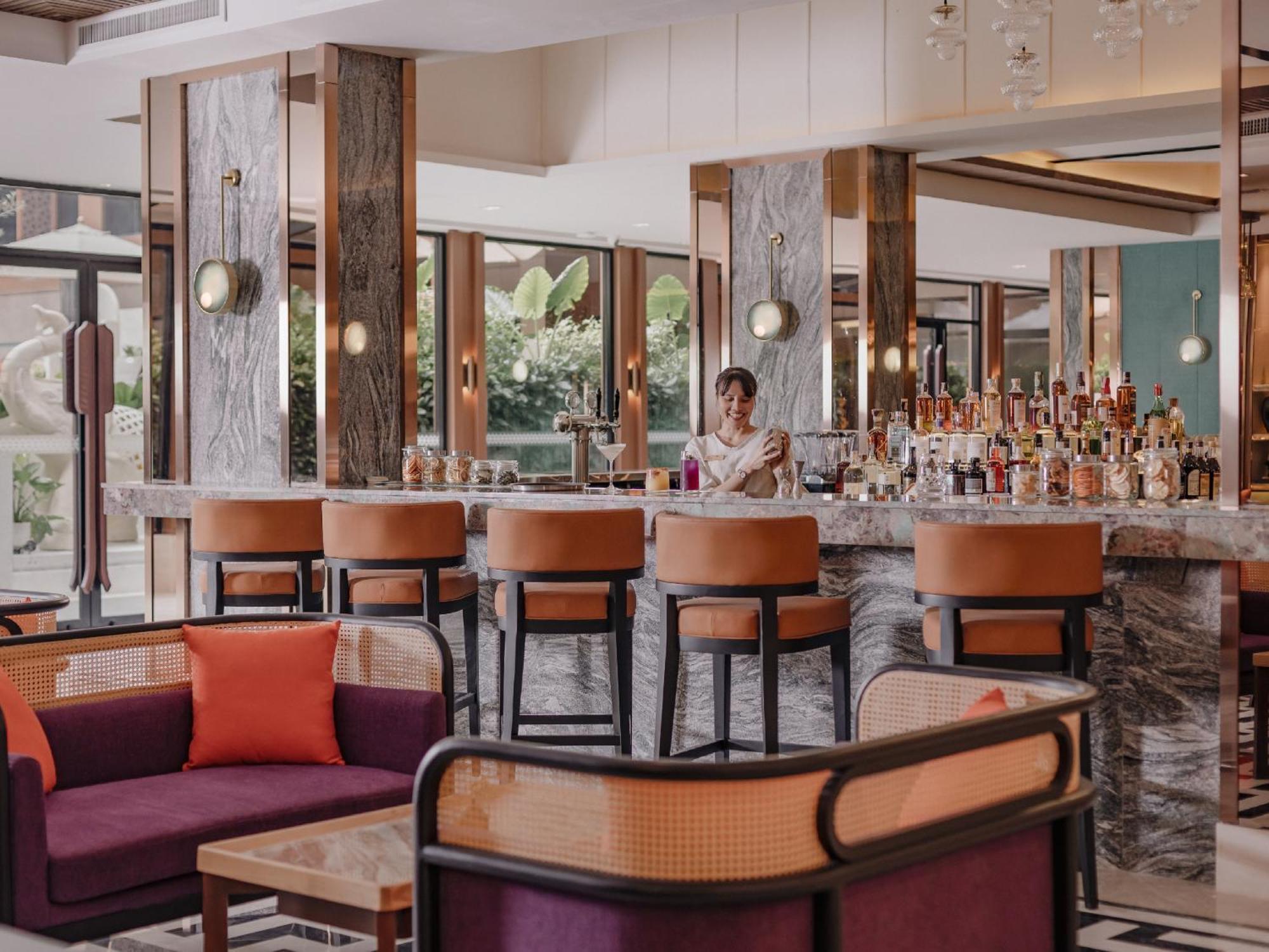 Nysa Hotel Bangkok Sukhumvit 11 Εξωτερικό φωτογραφία The bar at the lobby